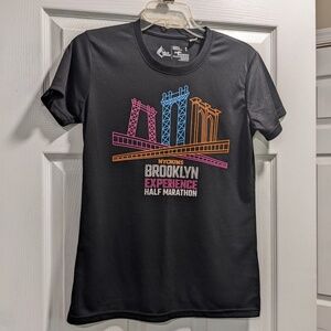 Brooklyn Half Marathon Black T-Shirt women's size small